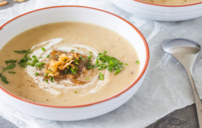 LCHF Blumenkohlsuppe LCHF Blumenkohlsuppe
